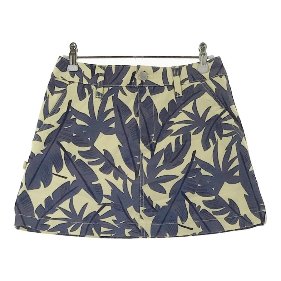 美品★JACK BUNNY ★インナー付 ロゴ入りストレッチスカート★サイズ1 Jack Bunny!! JACK BUNNY ジャックバニー インナー付 ストレッチ