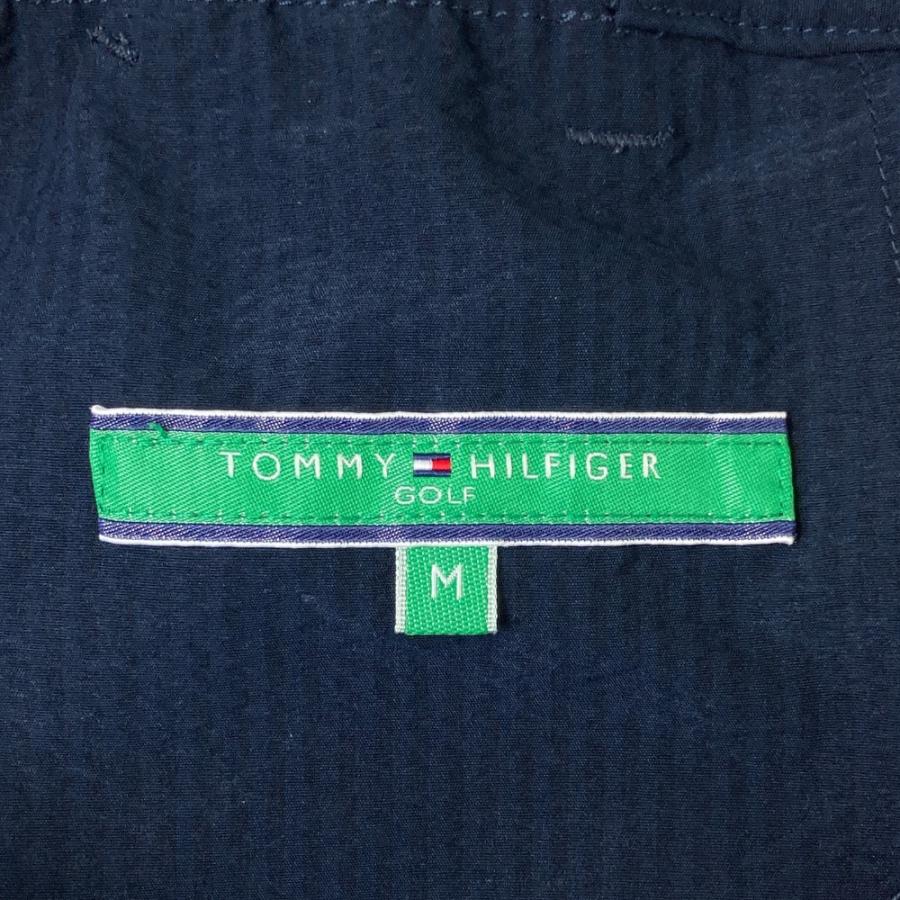 【トミーヒルフィガーゴルフ】ロングパンツ　LLサイズ　シアサッカー　ブルー TOMMY HILFIGER GOLF トミー ヒルフィガーゴルフ ロングパンツ