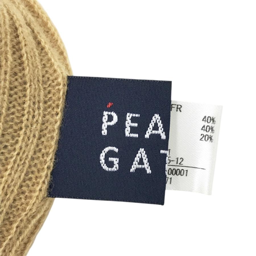 PEARLY GATES（パーリーゲイツ） ニット帽 ボンボン付き ロゴ ボーダー