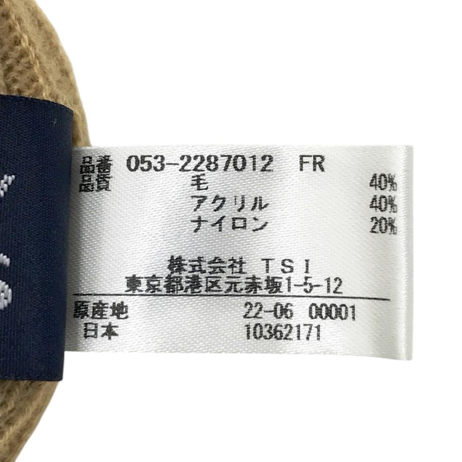 PEARLY GATES（パーリーゲイツ） ニット帽 ボンボン付き ロゴ ボーダー