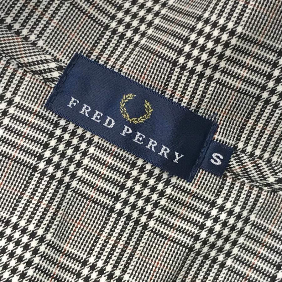 FRED PERRY（フレッドペリー） F2060 ジャケット チェック柄 グレー系 