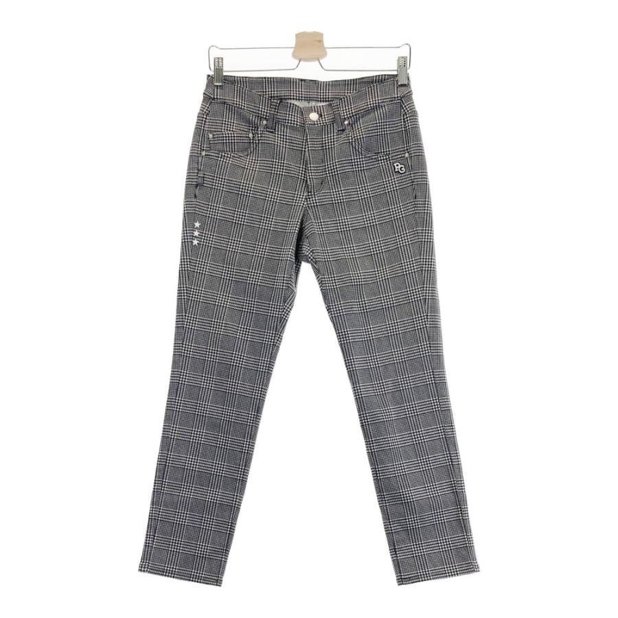 PEARLY GATES（パーリーゲイツ） 裏起毛 ストレッチ パンツ 千鳥柄