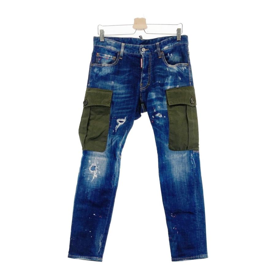 DSQUARED2（ディースクエアード） S74LB0331 デニムパンツ ブルー系 46