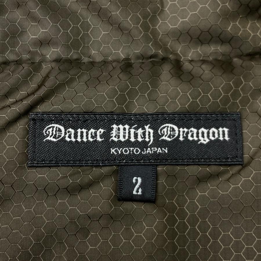 DANCE WITH DRAGON ダンスウィズドラゴン 2WAYハーフジップ中綿  