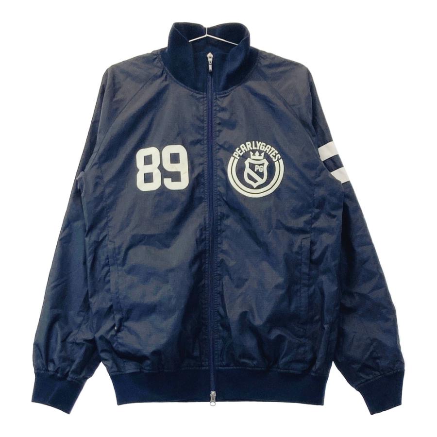 パーリーゲイツ フルジッパージャケットサイズ4 PEARLY GATES パーリーゲイツ 蓄熱 ジップジャケット ネイビー系 4