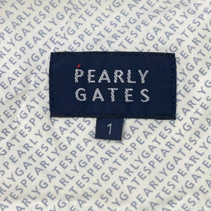 PEARLY GATES ネイビー ストライプ プリーツスカート PEARLY GATES パーリーゲイツ スカート ストライプ柄 ネイビー系