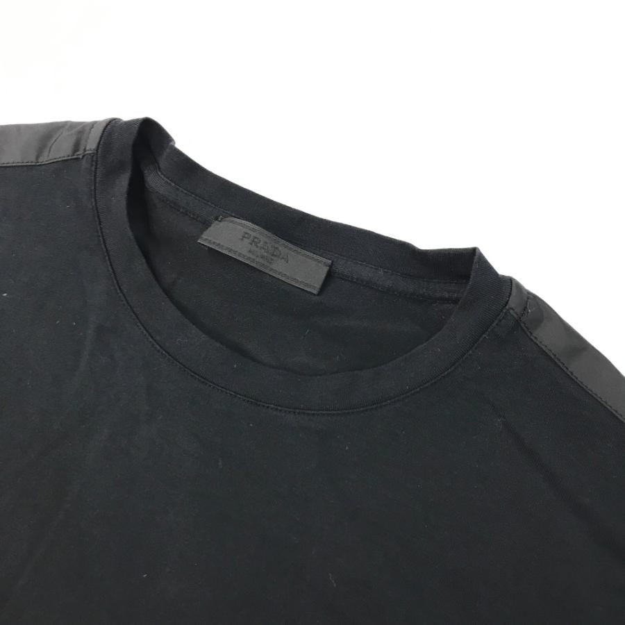 美品】PRADA プラダ 長袖Tシャツ ナイロンポケット付き SJN262 L