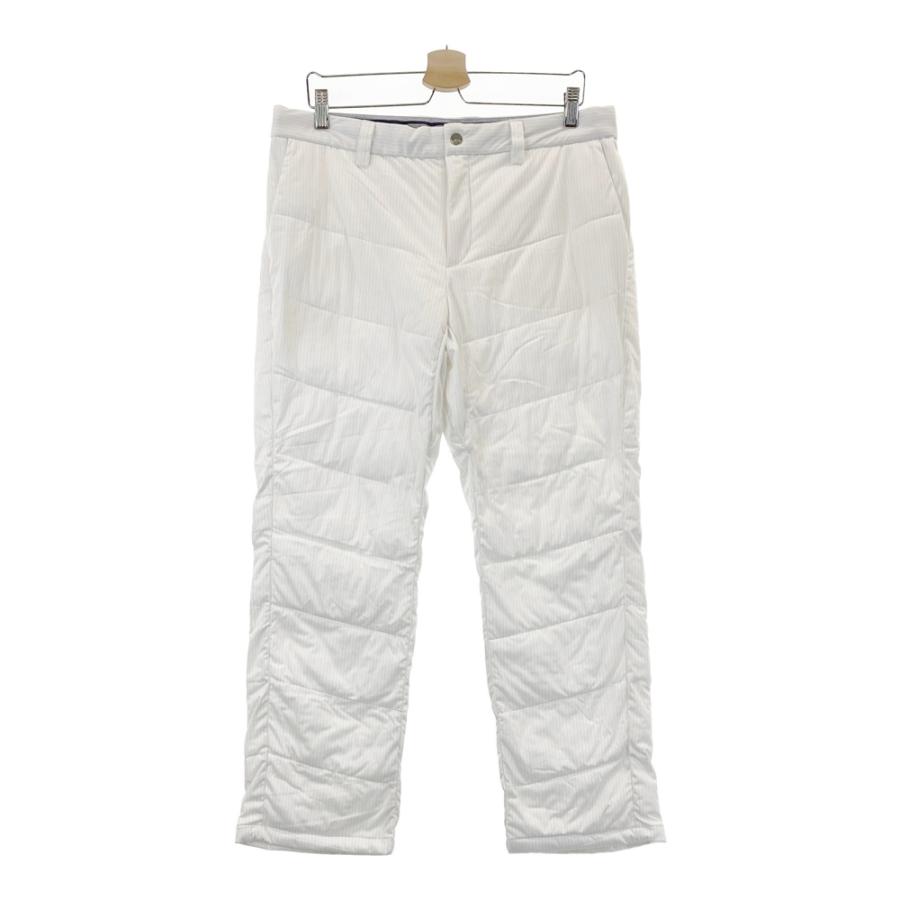 CALLAWAY キャロウェイ 中綿ロングパンツ ストライプ柄 ホワイト系 3L