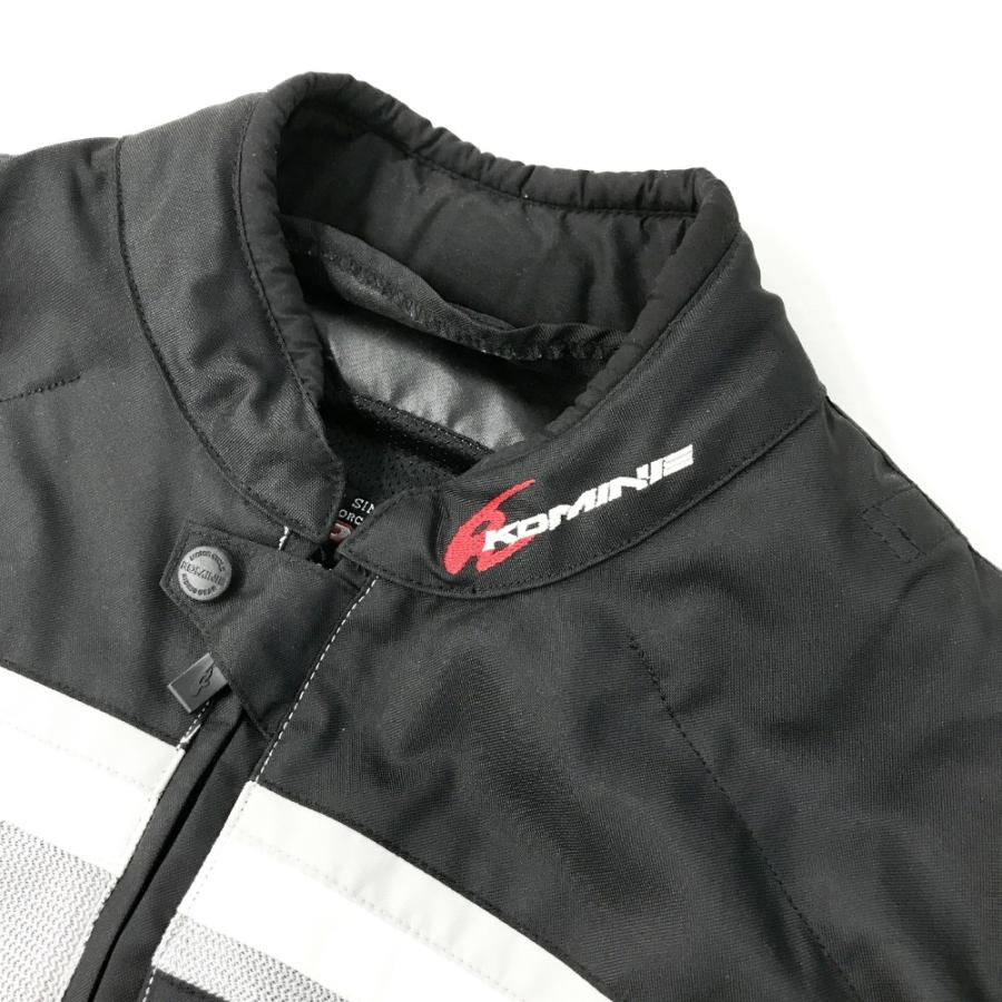 コミネ（Komine） 03-651 エアーメッシュ ジャケット グレー系 XL