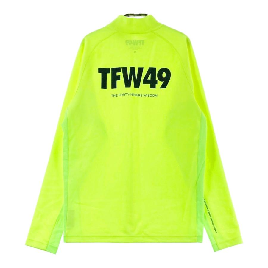 TFW49 蛍光イエロー 長袖シャツ L TFW49 蛍光イエロー ゴルフ