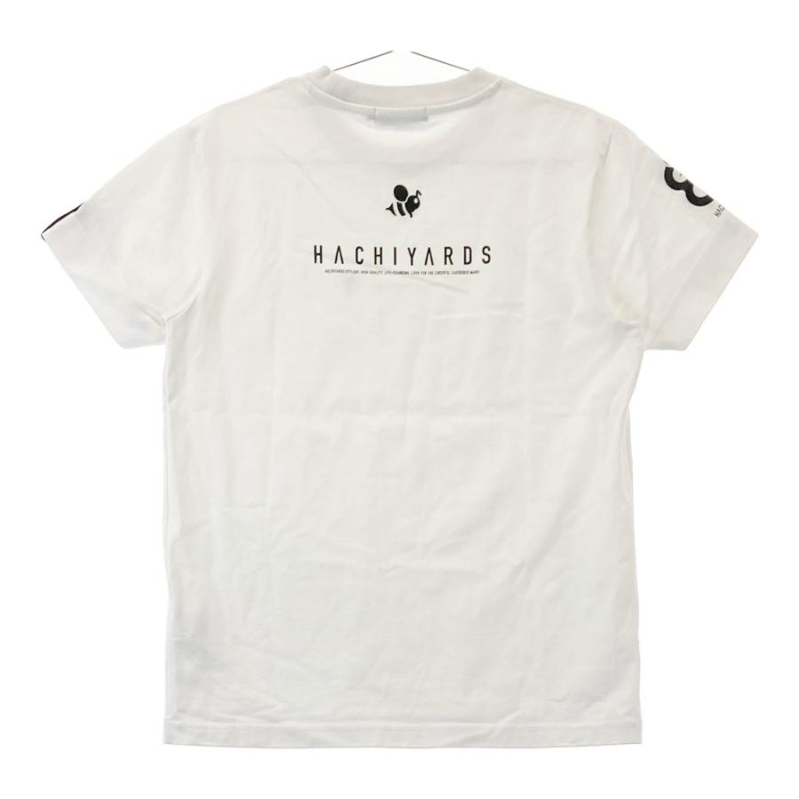 8YARDS ハチヤーズ 半袖Tシャツ ホワイト系 M ゴルフウェア 8YARDS ハチヤーズ 半袖Tシャツ ホワイト系 M ゴルフウェア