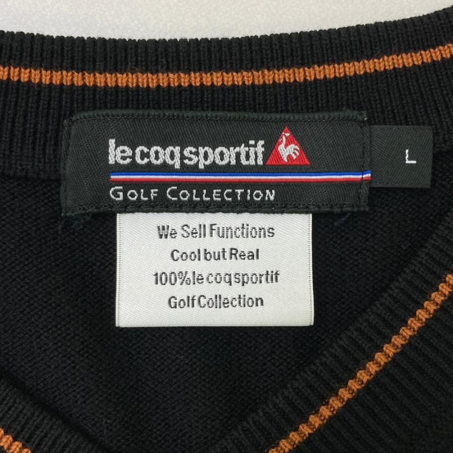 le coq sportif GOLF LE COQ ルコックゴルフ ウール Vネック le coq sportif GOLF LE COQ ルコックゴルフ ウール Vネック