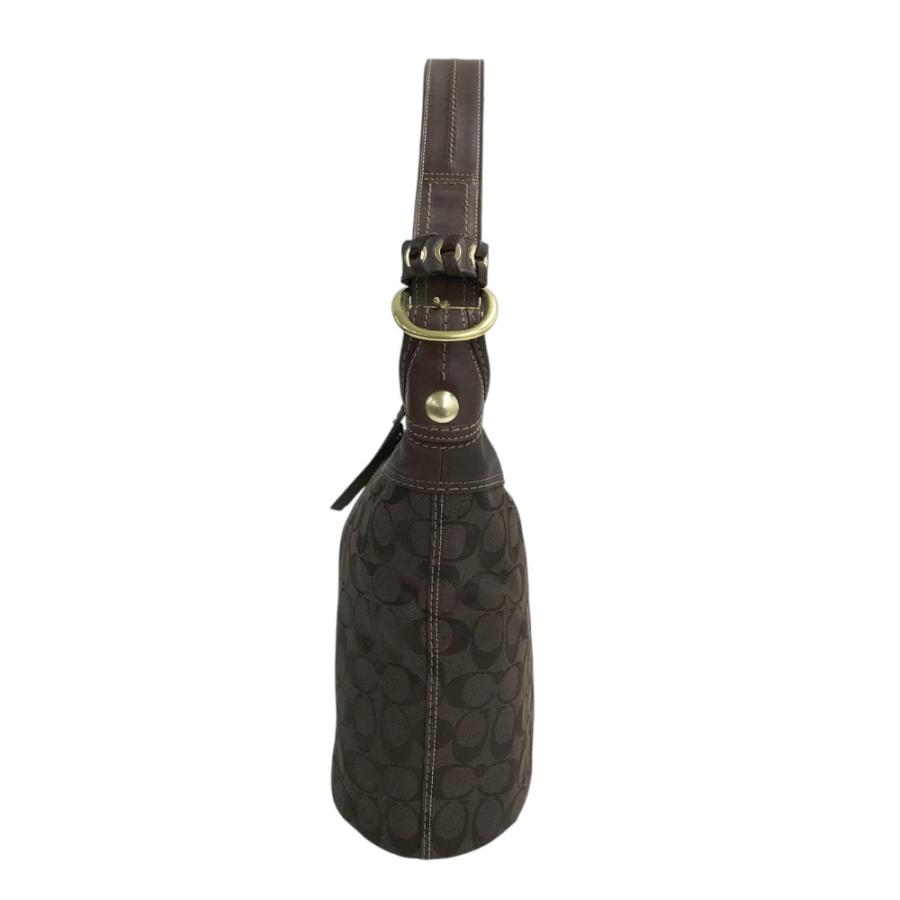 美品】COACH コーチ K0768-11437 ショルダーバッグ シグネチャー柄 
