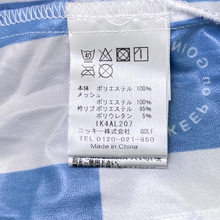 FILA GOLF フィラゴルフ ジップジャケット チェッカー柄 ブルー系 M
