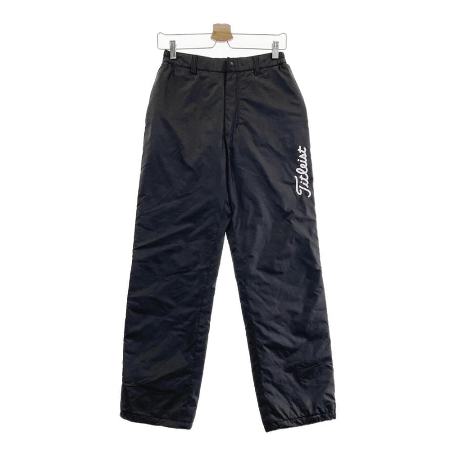 Titleist メンズ ゴルフパンツ ブラック TITLEIST タイトリスト 中綿パンツ ブラック系 M ゴルフウェア メンズ
