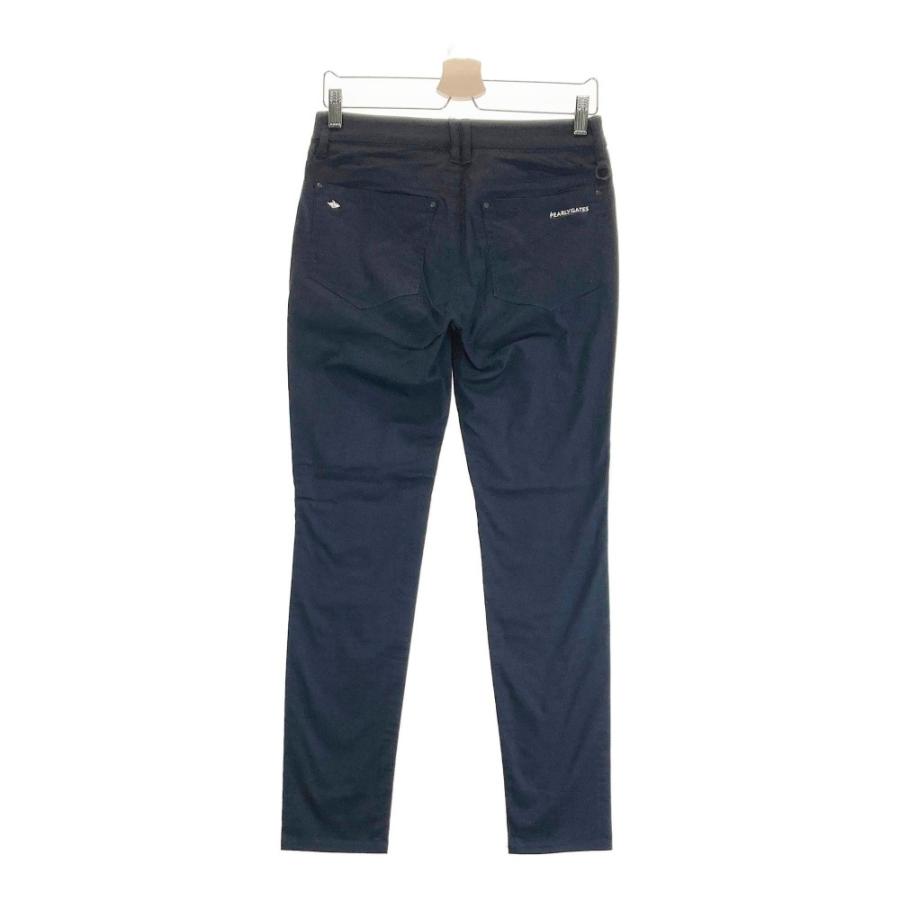 【美品 ・着用1回 】パーリーゲイツ ストレッチ パンツ サイズ1 紺 PEARLY GATES パーリーゲイツ ストレッチパンツ ネイビー系 1