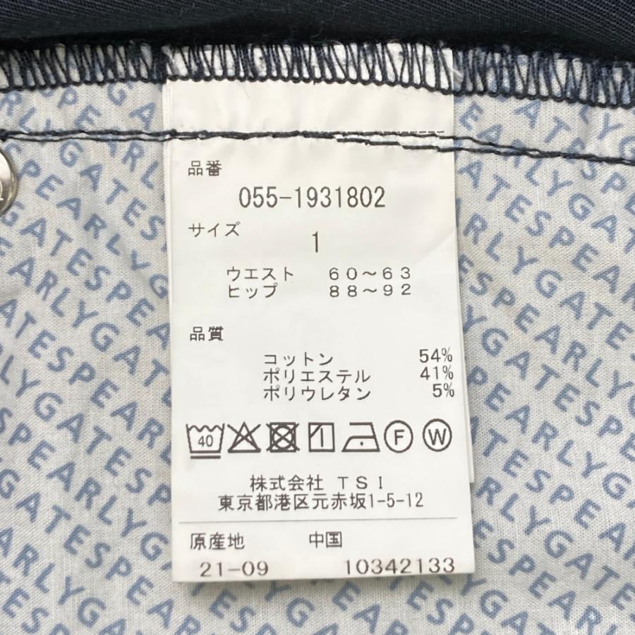 PEARLY GATES パーリーゲイツ ストレッチパンツ ネイビー系 1