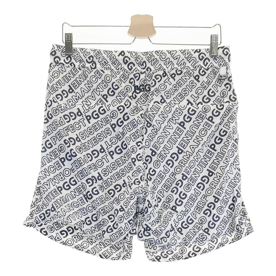 【美品】PGGピージージーパーリーゲーツゴルフハーフパンツPEARLYGATES PGG PEARLY GATES パーリーゲイツ ハーフパンツ ロゴ 総柄