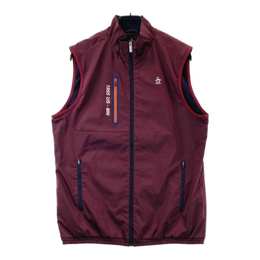 munsingwear ベスト　L L Munsingwear MUNSING WEAR マンシングウェア 裏メッシュジップ