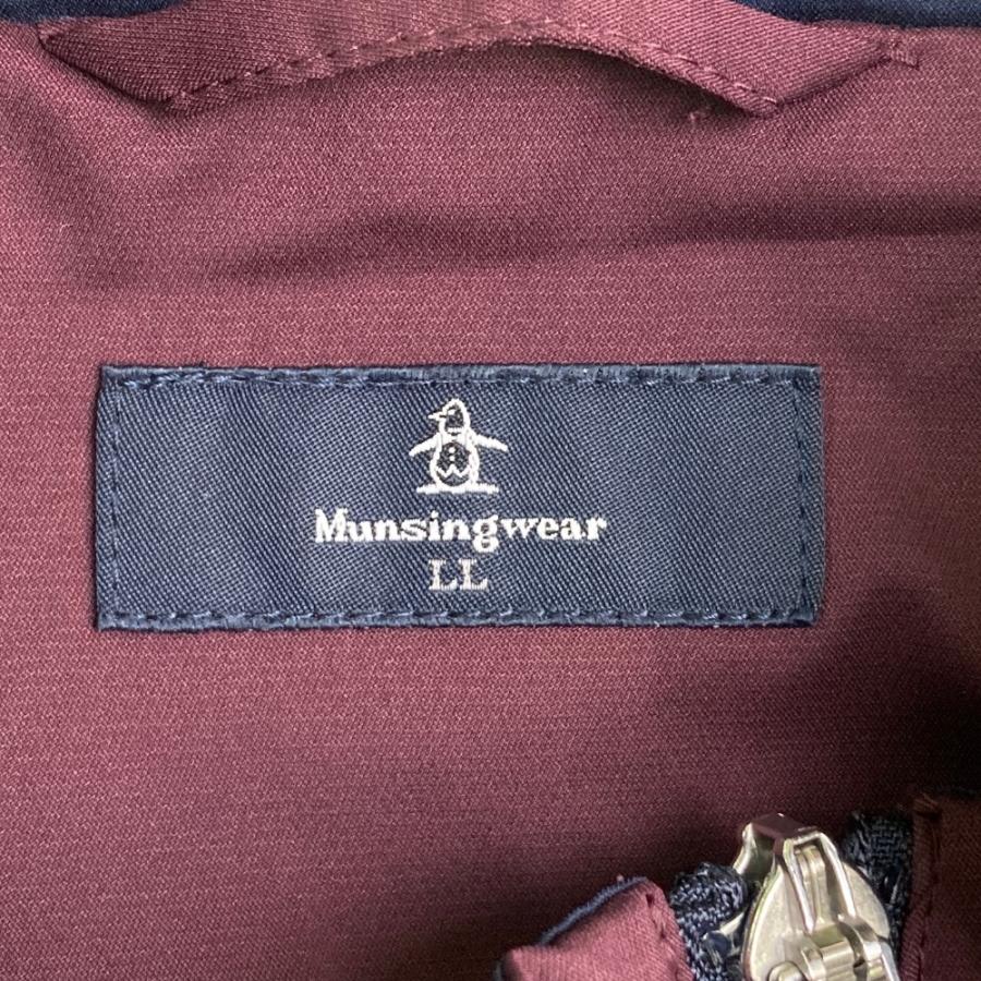 Munsingwear MUNSING WEAR マンシングウェア 裏メッシュジップ