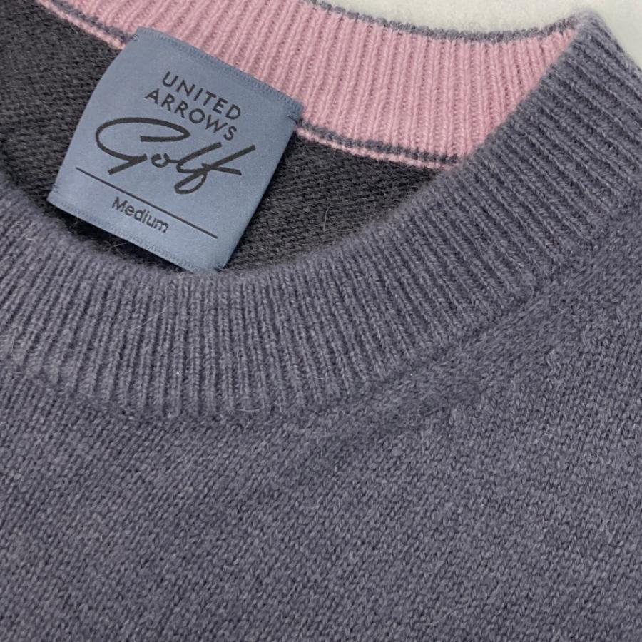 UNITED ARROWS - ユナイテッドアローズ　グレー　カシミアニット BEAUTY&YOUTH UNITED ARROWS - BEAUTY&YOUTH UNITED ARROWS