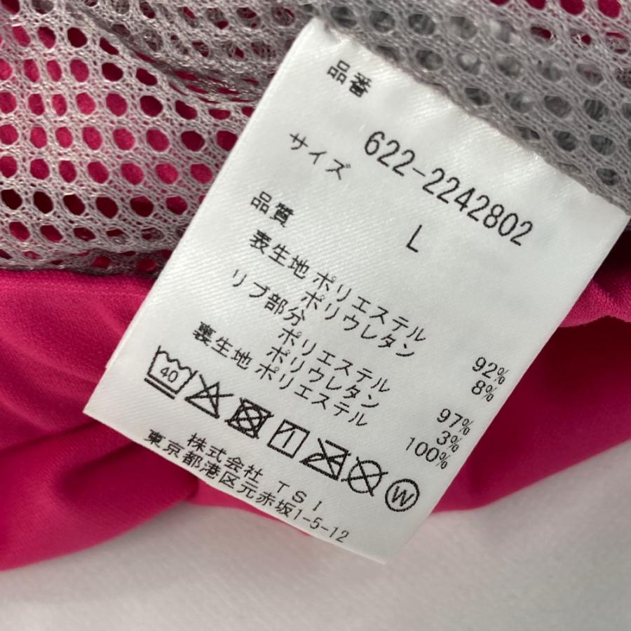 サイズ：L PING ピン 2022年 裏メッシュ ジップジャケット  ピンク系 [240101447395] ゴルフウェア レディース ストスト サイズ：L PING ピン 2022年 裏メッシュ ジップジャケット