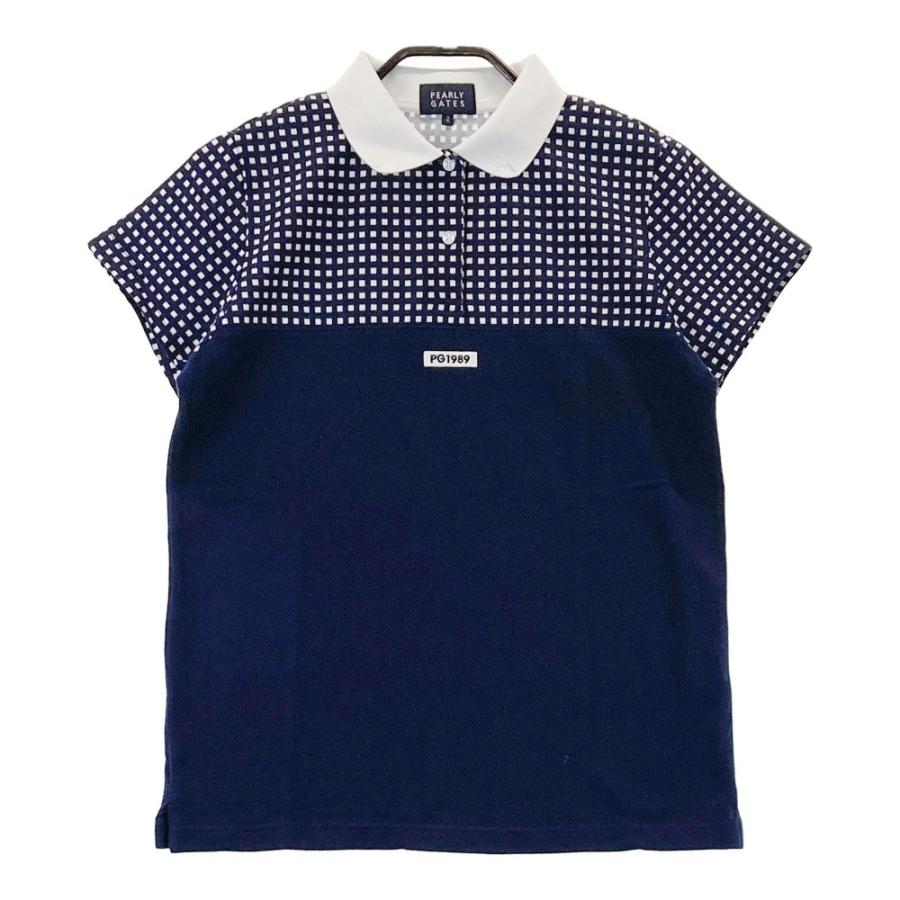 中古 レディース パーリーゲイツ PEARLY GATES 半袖ポロシャツ 2