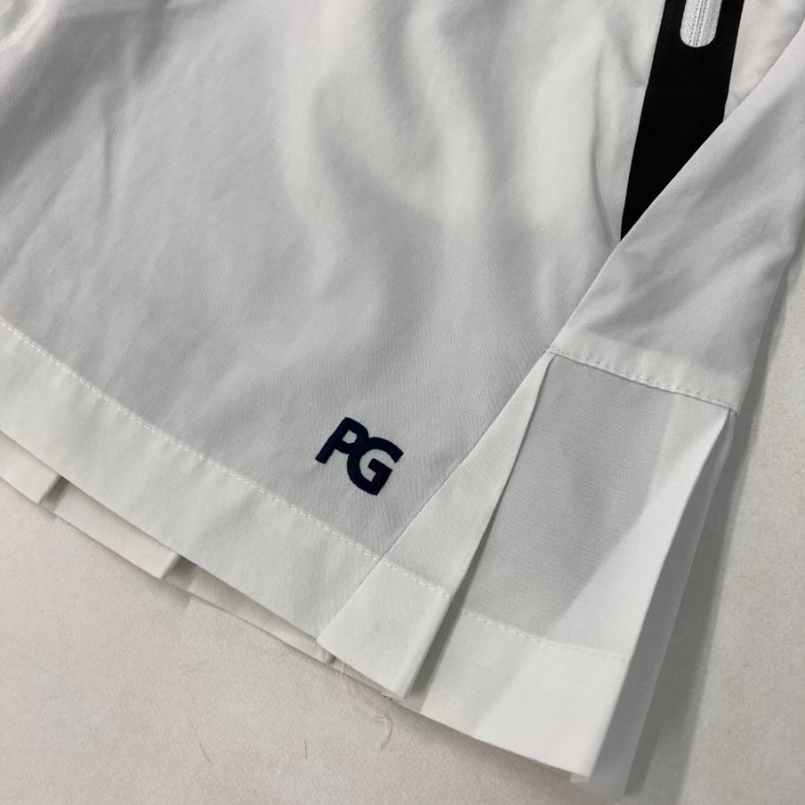 PEARLY GATES パーリーゲイツ プリーツ切替 蓄熱スカート 星 総柄