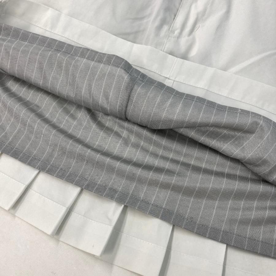 サイズ：1 PEARLY GATES パーリーゲイツ  プリーツ切替 蓄熱スカート 星 総柄 ホワイト系 [240101398403] ゴルフウェア レディース ストスト PEARLY GATES パーリーゲイツ プリーツ切替 蓄熱スカート 星 総柄