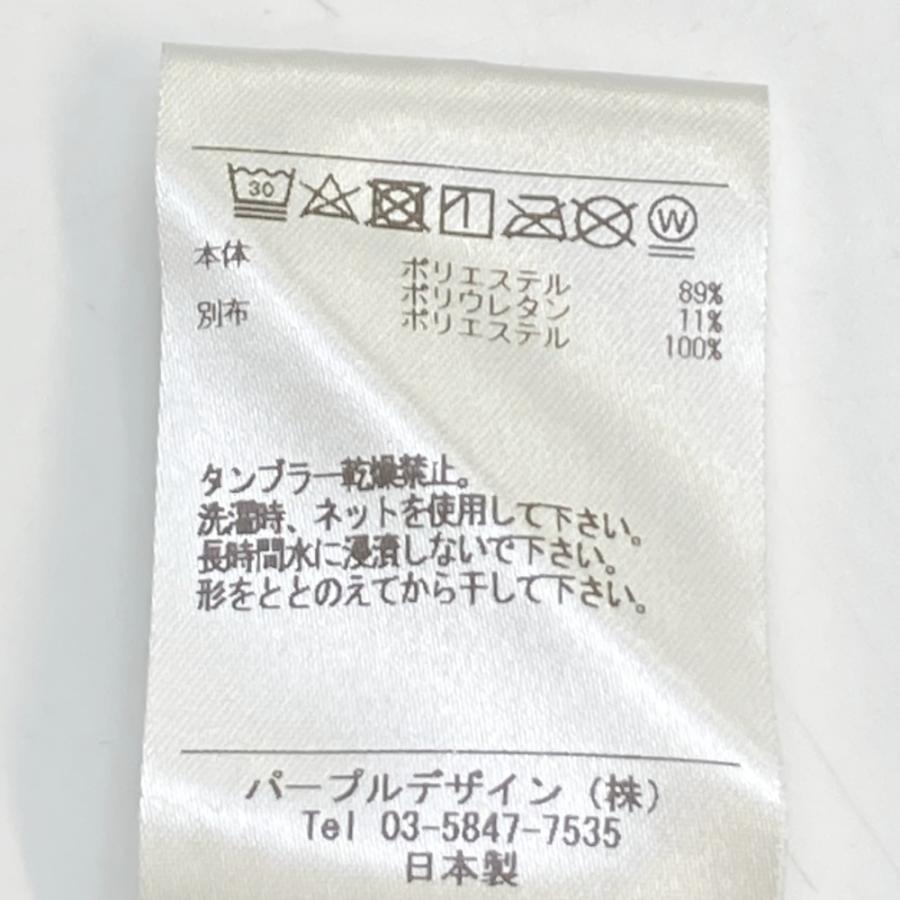 DECEMBERMAY ディセンバーメイ ハイネック 半袖Tシャツ ホワイト