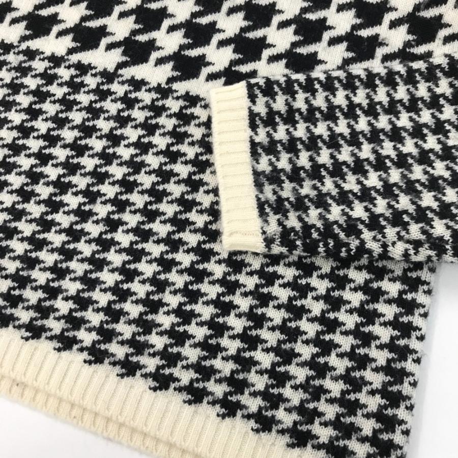 PEARLY GATES パーリーゲイツ ウール 長袖 ニットセーター 千鳥