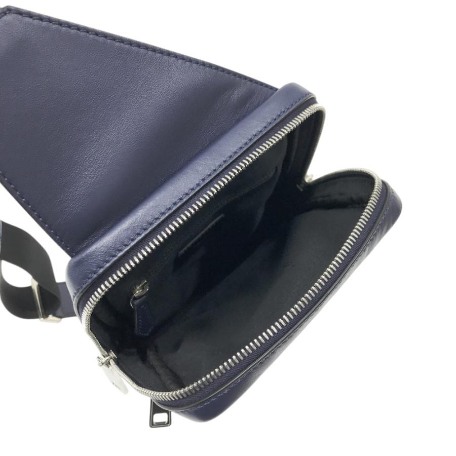 FENDI（フェンディ） 7VZ033 ボディバッグ モンスター ネイビー系