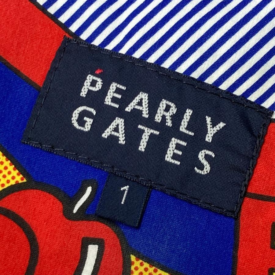 PEARLY GATES パーリーゲイツ スカート アメコミ柄 ホワイト系 1