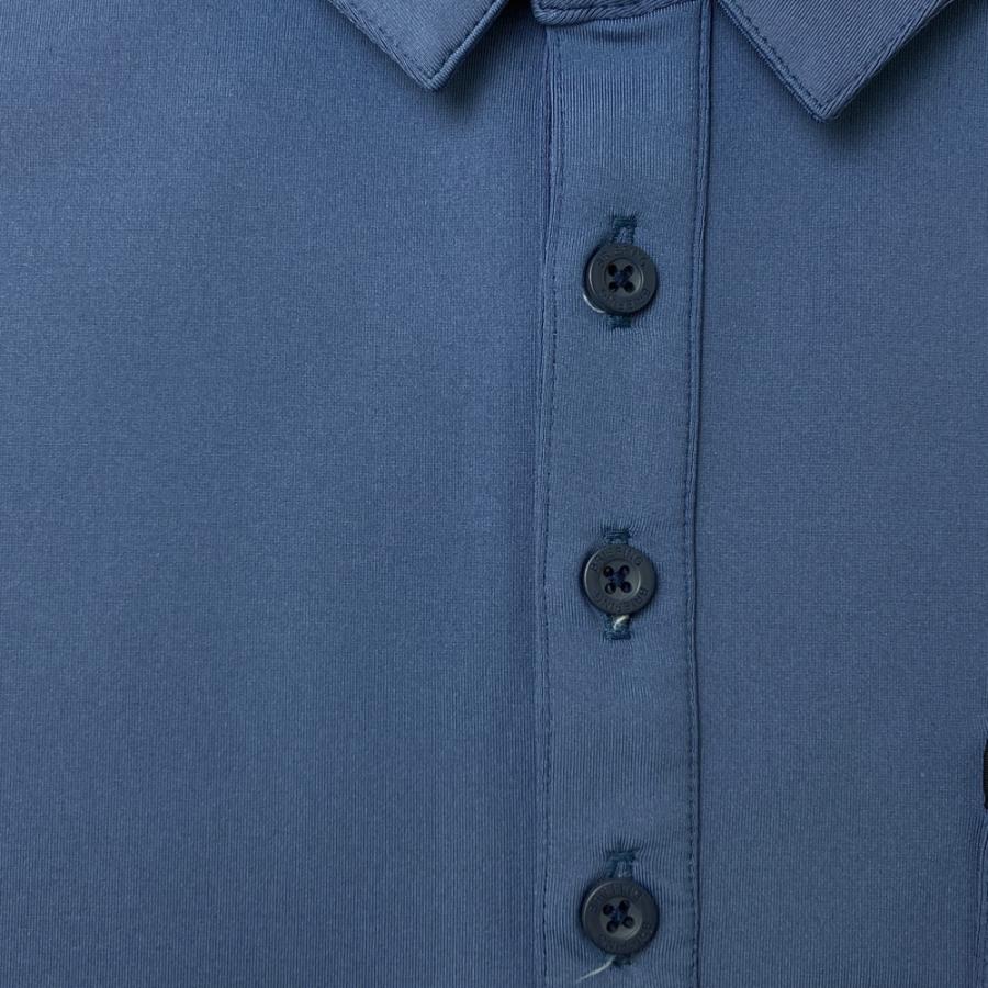 新品　BRIEFING GOLF メンズ　半袖ポロシャツ BRIEFING GOLF ブリーフィング 半袖ポロシャツ ネイビー系 M ゴルフ