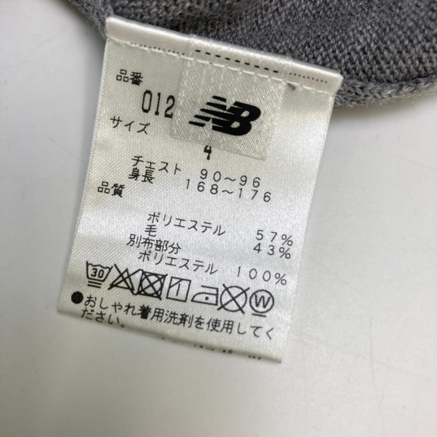 NEW BALANCE GOLF ニューバランス ニット切替 ジップジャケット NEW BALANCE GOLF ニューバランス ニット切替 ジップジャケット
