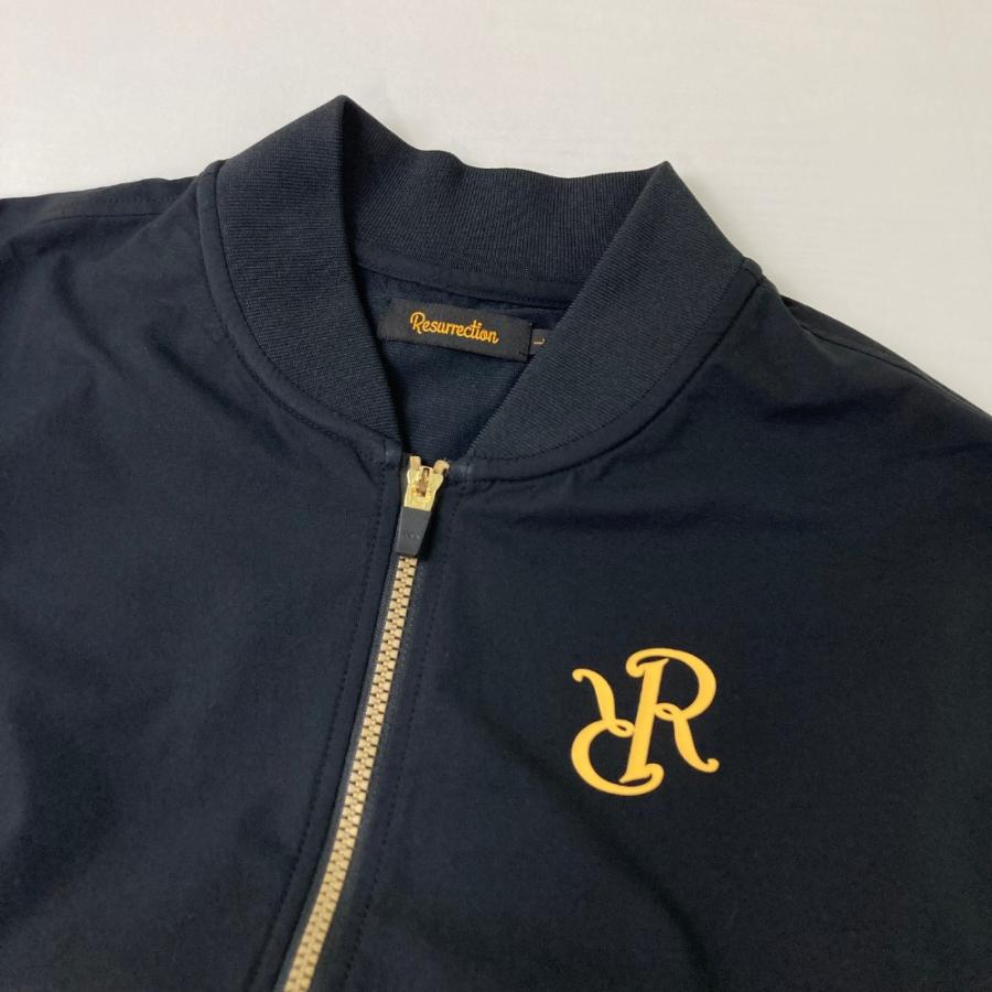 RESURRECTION レザレクション ジップジャケット ブラック系 L