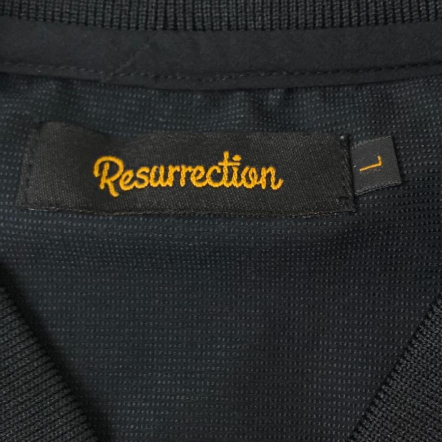 RESURRECTION レザレクション ジップジャケット ブラック系 L