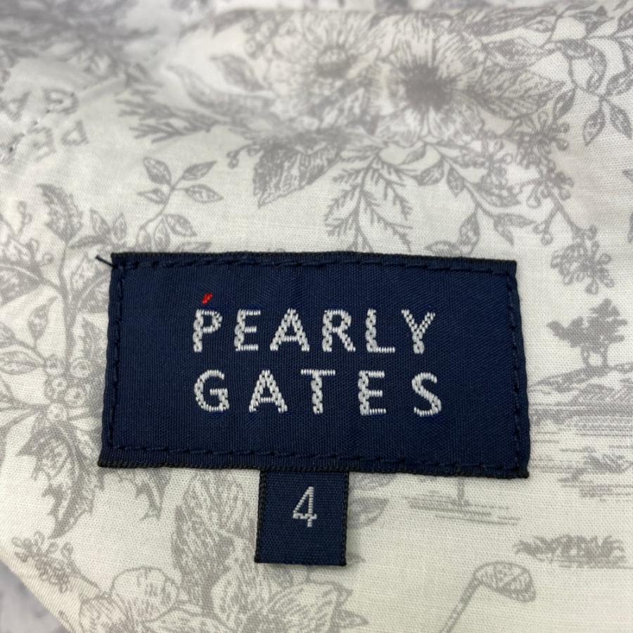 PEARLY GATES パーリーゲイツ ストレッチパンツ ネイビー系 4 PEARLY GATES パーリーゲイツ ストレッチパンツ ネイビー系 4