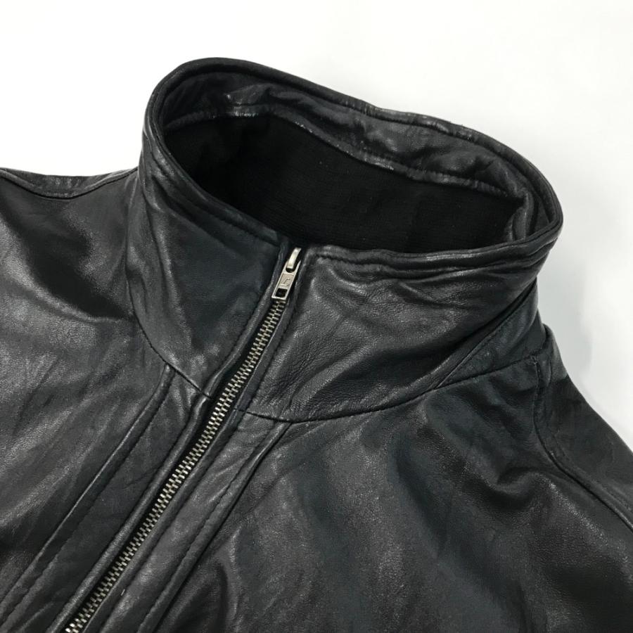 Liugoo Leathers ブラック レザージャケット 3L Liugoo Leathers リューグーレザーズ レザージャケット ブラック系 3L