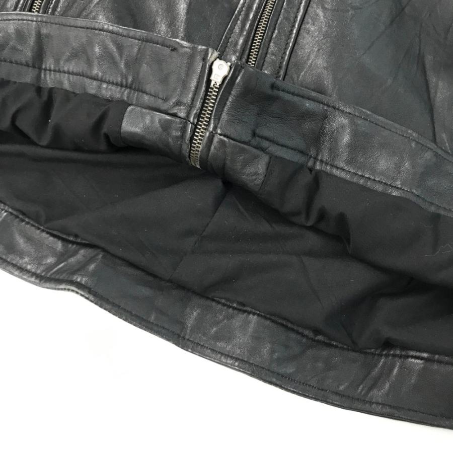 Liugoo Leathers リューグーレザーズ レザージャケット ブラック系 3L