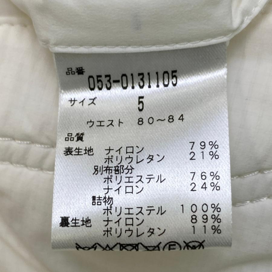 PEARLY GATES パーリーゲイツ 中綿ロングパンツ ホワイト系 5 ゴルフ