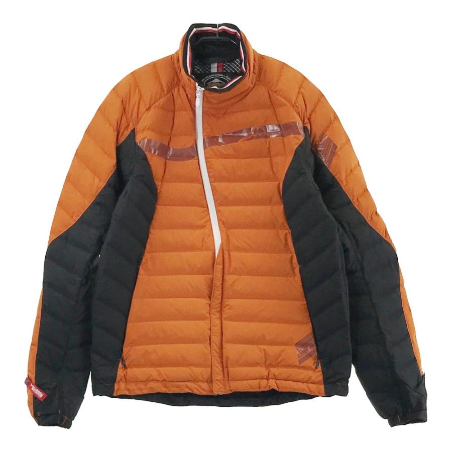 クシタニ K-2825 ホワイトグースダウンジャケット L オレンジ