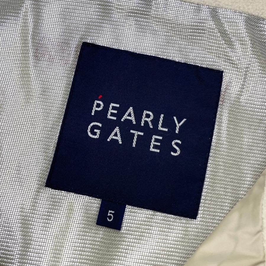 PEARLY GATES パーリーゲイツ 蓄熱 ハーフジップ フリース ベージュ系