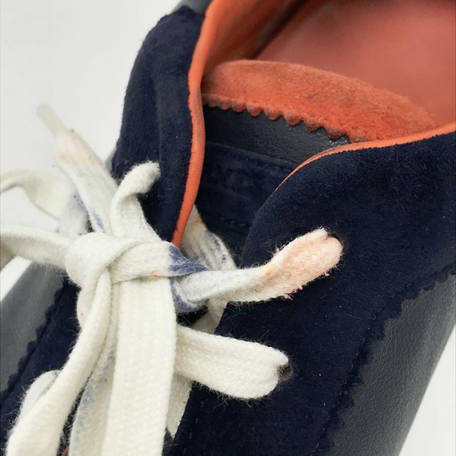 HERMES エルメス バウンシングスニーカー 42 ネイビー 中古 HERMES エルメス バウンシングスニーカー 42 ネイビー 中古