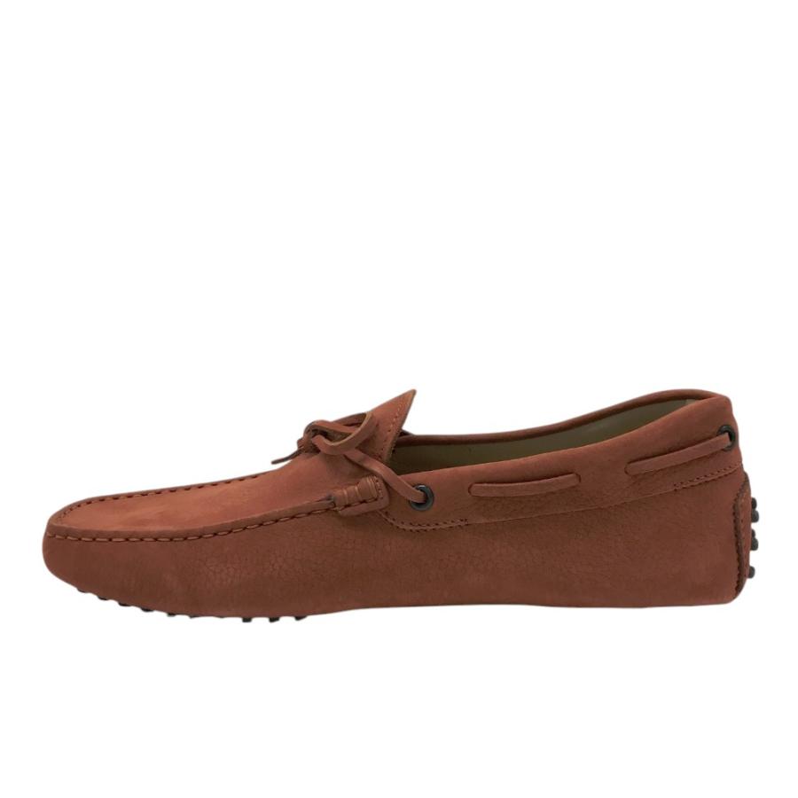 TOD'S トッズ ドライビングシューズ オレンジ系 7/12 メンズ