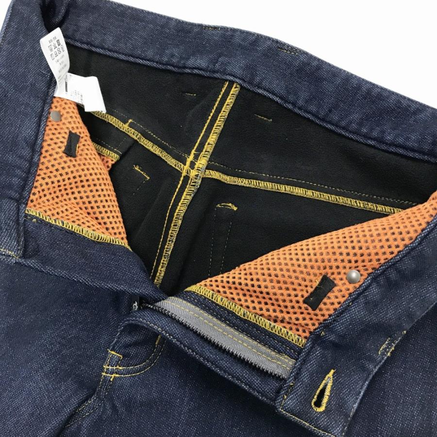 美品】HYOD ヒョウドウ パンツ スポーツ デニム ネイビー系 L 美品】HYOD ヒョウドウ パンツ スポーツ デニム ネイビー系 L