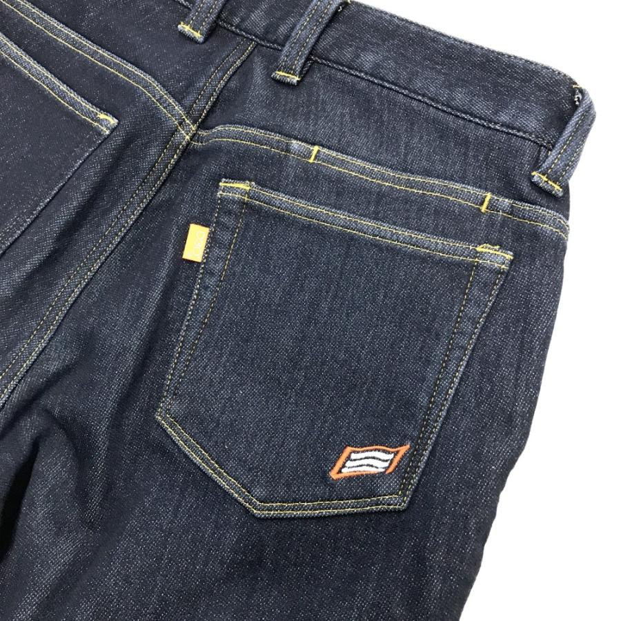 美品】HYOD ヒョウドウ パンツ スポーツ デニム ネイビー系 L バイク