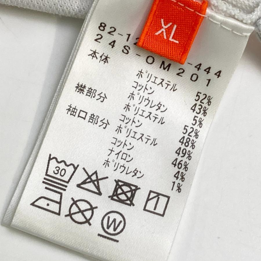 BEAMS GOLF（ビームス ゴルフ） 2024年モデル 長袖ポロシャツ ホワイト