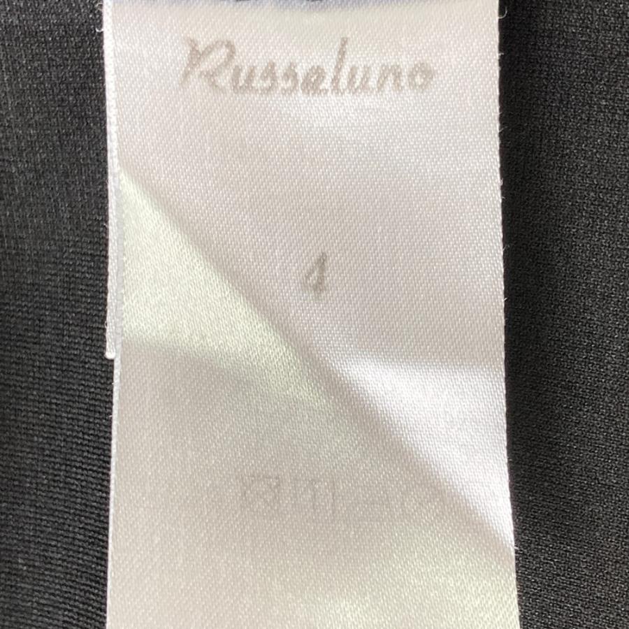 Russeluno（ラッセルノ） ハイネック 半袖Tシャツ ブラック系 4 ゴルフ