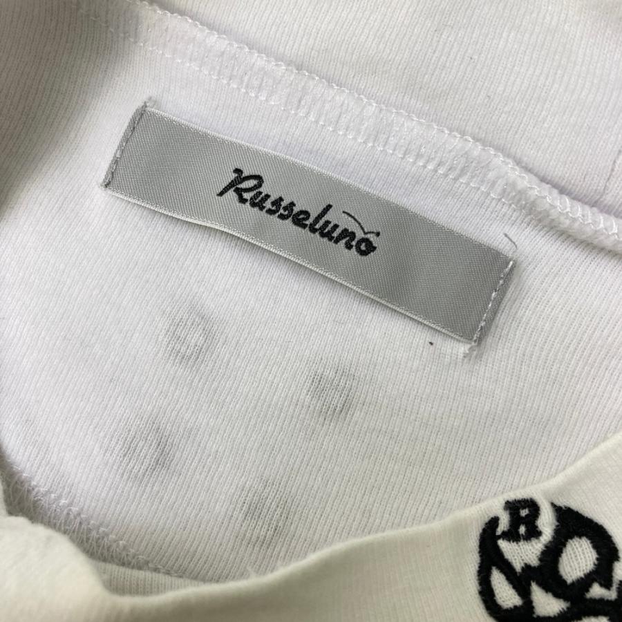 RUSSELUNO ラッセルノ ナイロン切替 ハイネック 長袖Tシャツ RUSSELUNO ラッセルノ ナイロン切替 ハイネック 長袖Tシャツ